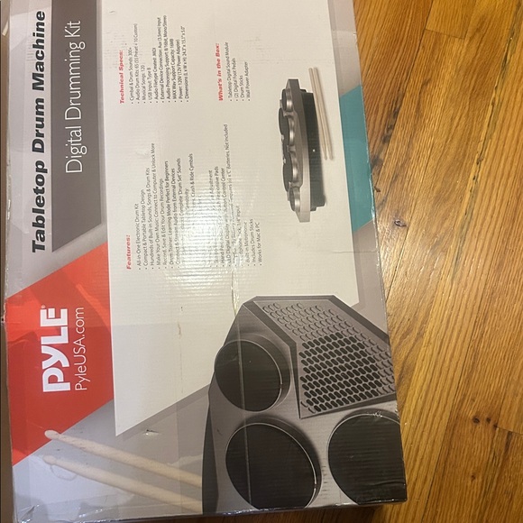 Pyle Electronic Tabletop Digital Drumming Kit